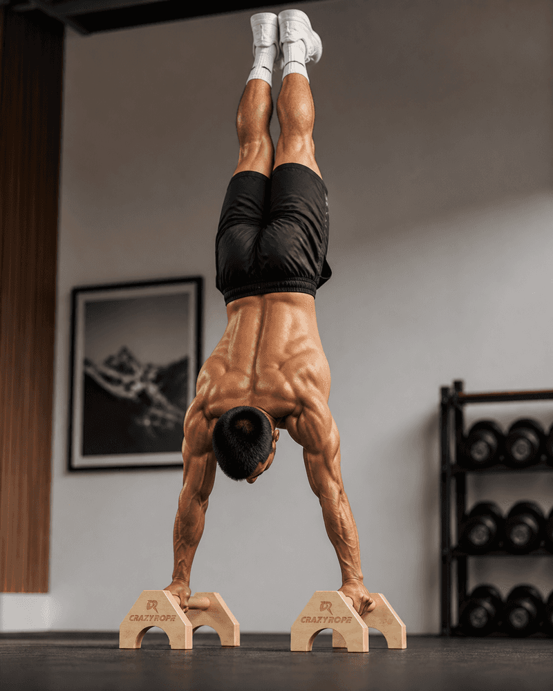 Wooden Push-Up Parallel Bars – Calisthenics