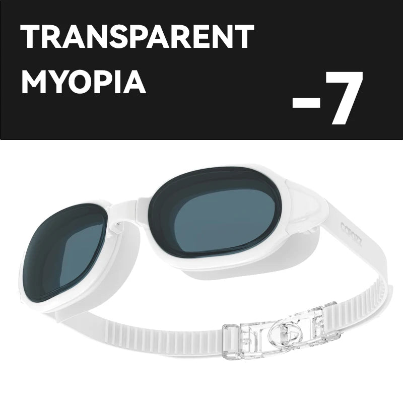 COPOZZ Prescription Swimming Goggles – Anti-Fog