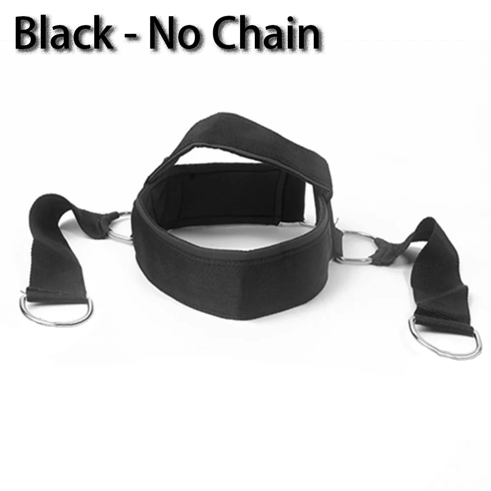 Adjustable Neck Power Training Strap Head Harness for Body Strength Exercise Weight Bearing Cap for Gym Fitness Training