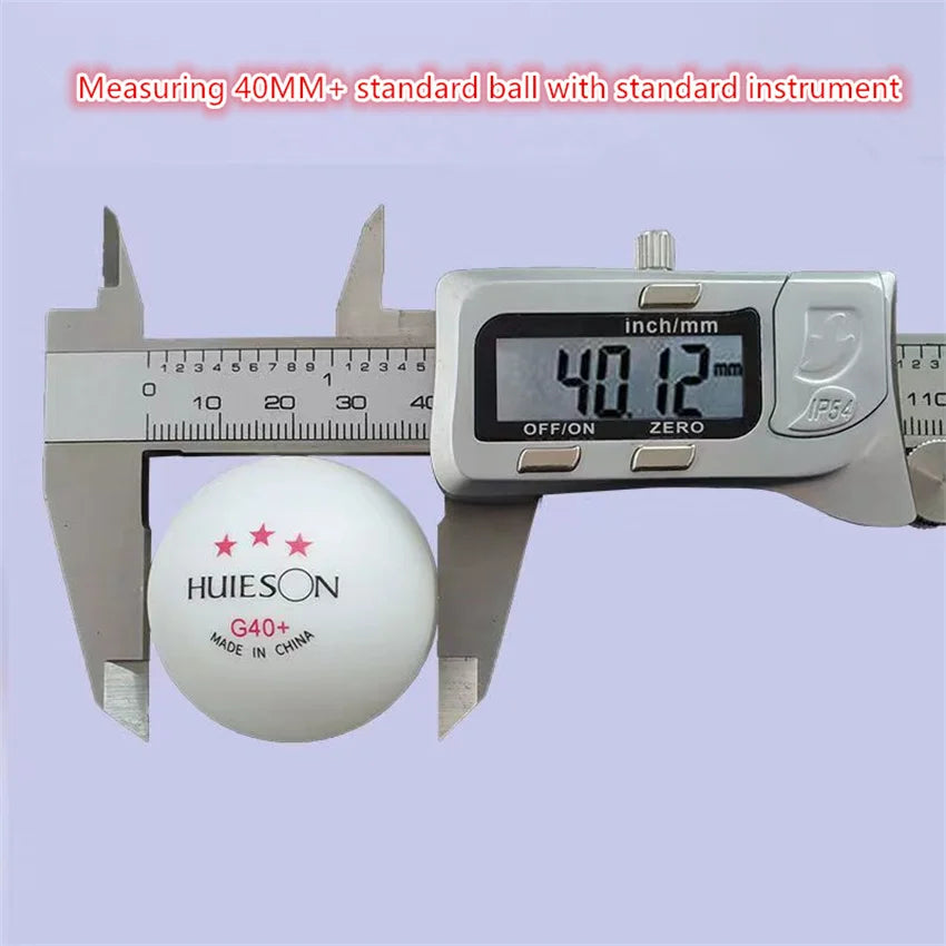 Huieson 3 Star Ping Pong Balls 50~100 PCS ABS 40+ New Material Table Tennis Balls Ping Pong Balls For Competition