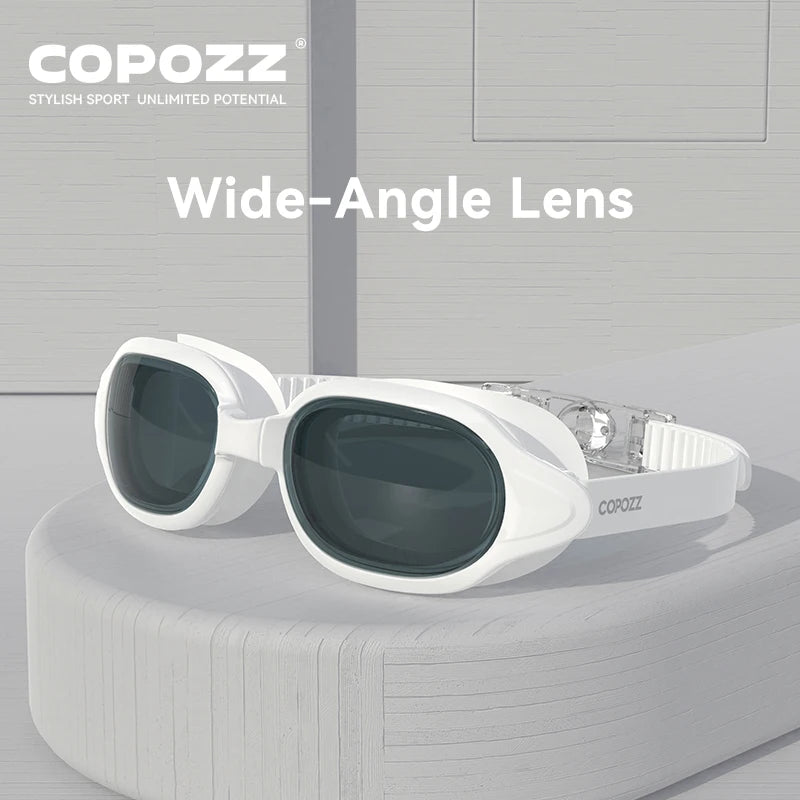 COPOZZ Prescription Swimming Goggles – Anti-Fog