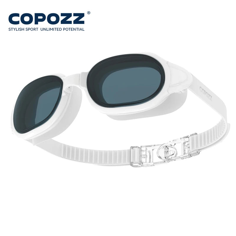 COPOZZ Prescription Swimming Goggles – Anti-Fog