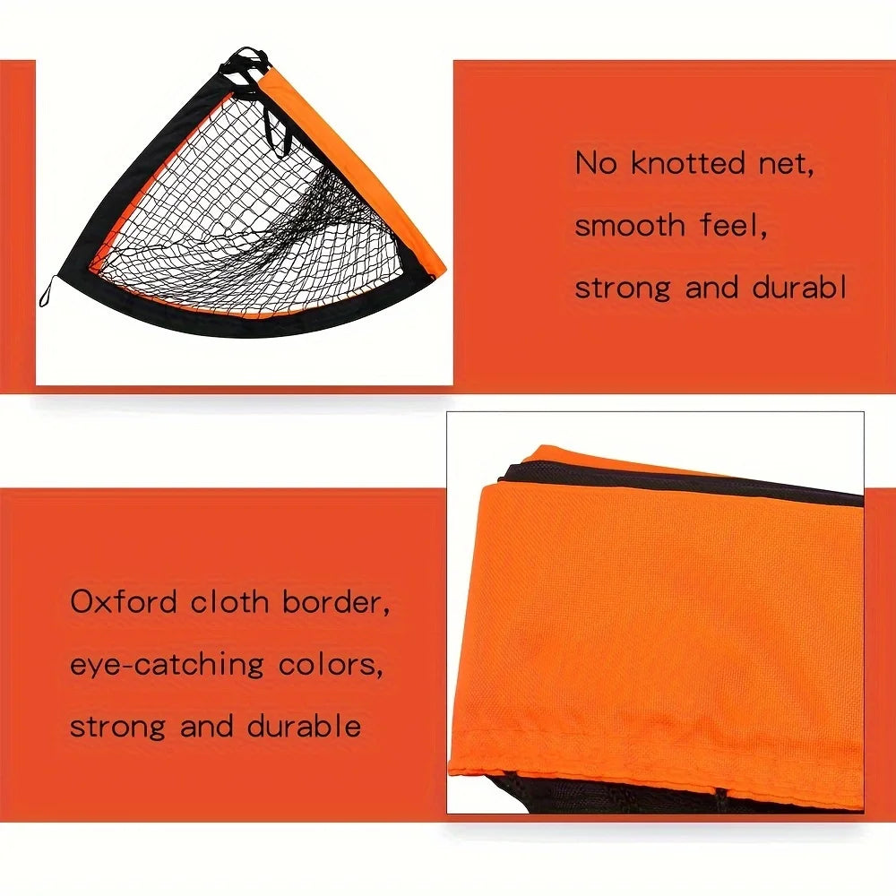 Portable Soccer Goals for Backyard Foldable Mobile Training Football Net for Kids Soccer Goal Indoor Outdoor Pop Up Soccer Goals