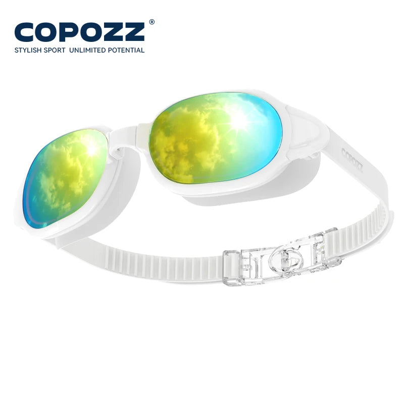 COPOZZ Prescription Swimming Goggles – Anti-Fog
