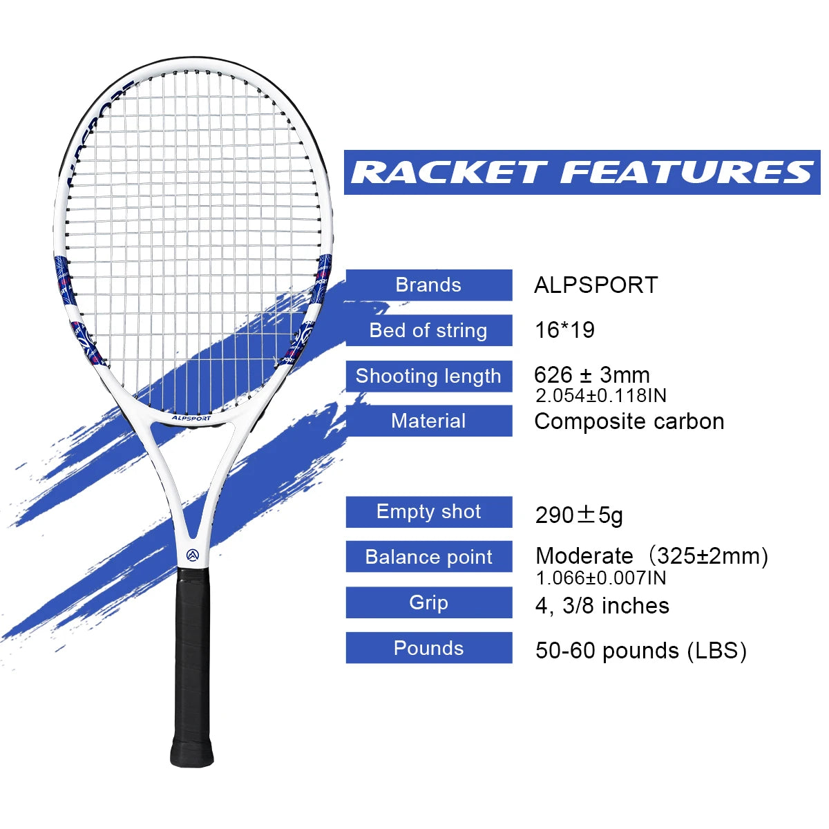 Carbon Fiber Tennis Racket