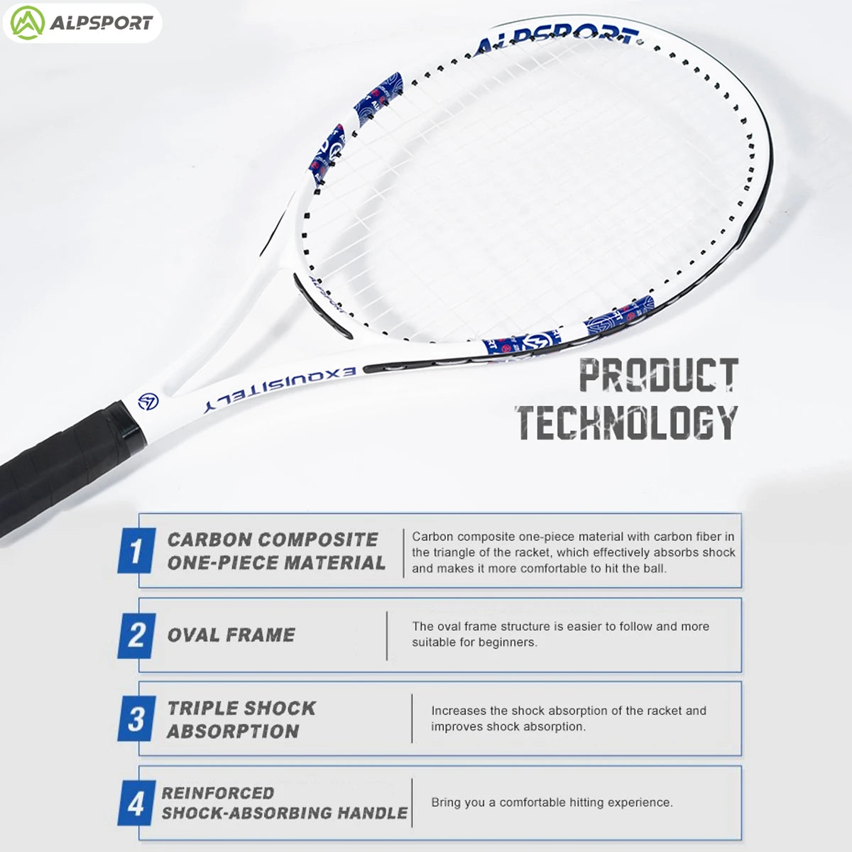 Carbon Fiber Tennis Racket