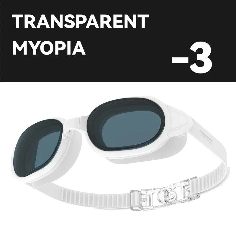 COPOZZ Prescription Swimming Goggles – Anti-Fog