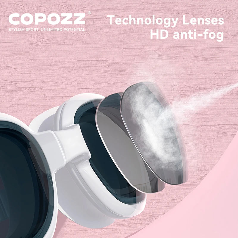 COPOZZ Prescription Swimming Goggles – Anti-Fog