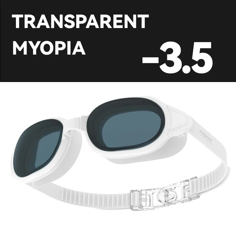 COPOZZ Prescription Swimming Goggles – Anti-Fog